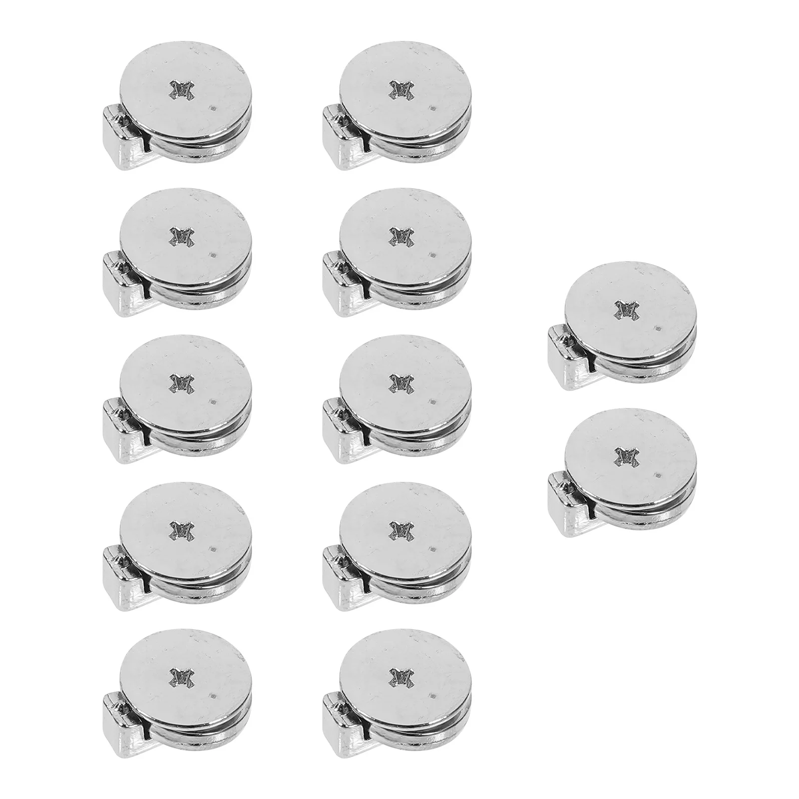 

12Pcs Handmade Bag Ring Buckle Screw Accessories Alloy Durable DIY Buckle for Backpacks Handbags Luggage Crafts