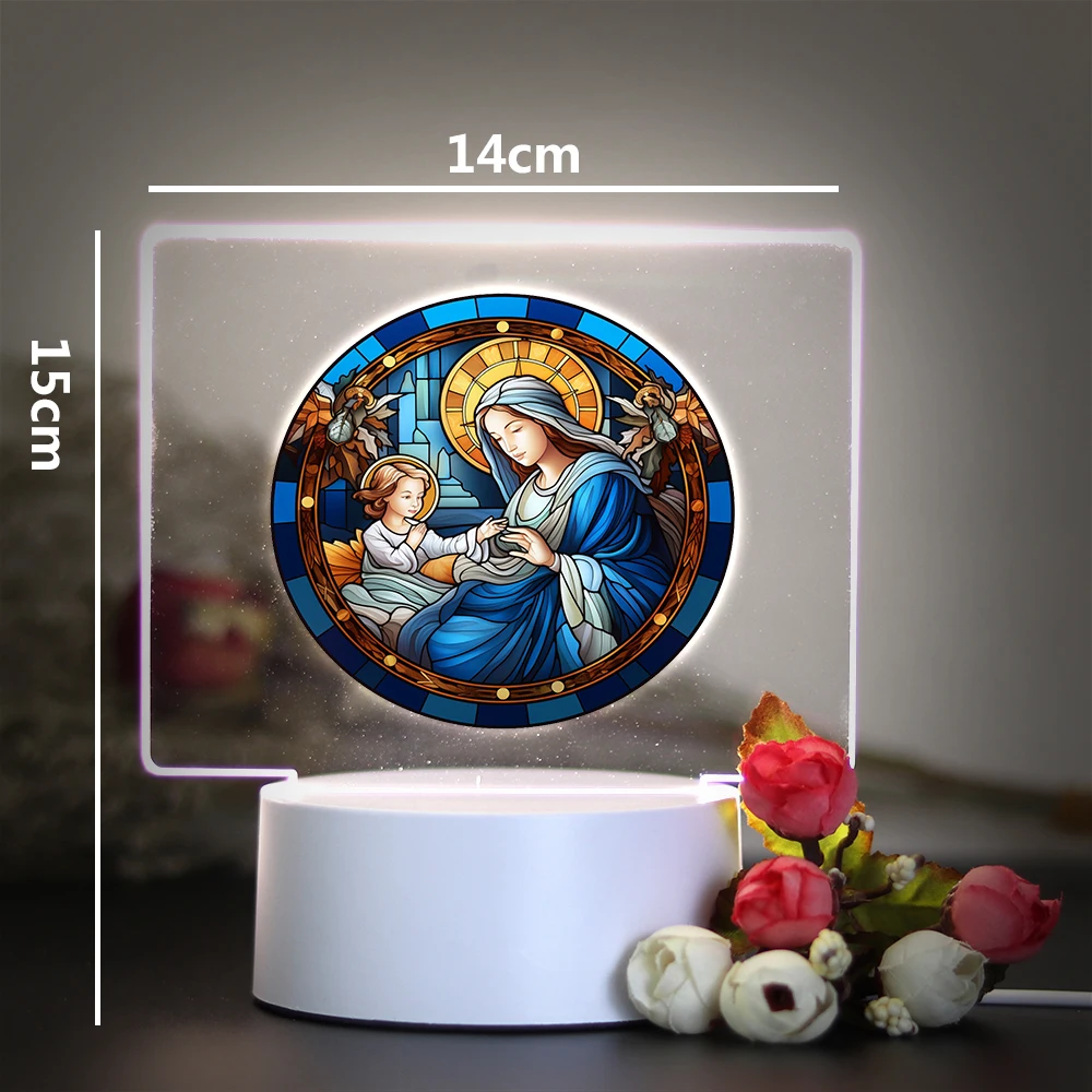 DIY The Wolf 3D Night Light para decoração de quarto presentes leves