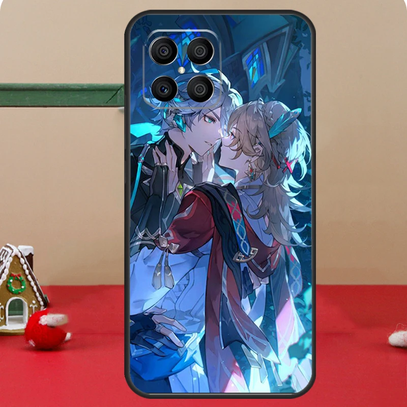 Genshin Impact Alhaitham Kaveh For Huawei P20 P30 P40 P50 P60 Pro Nova 9 P Smart Case For Honor Magic5 Lite 70 50 X8 X9a