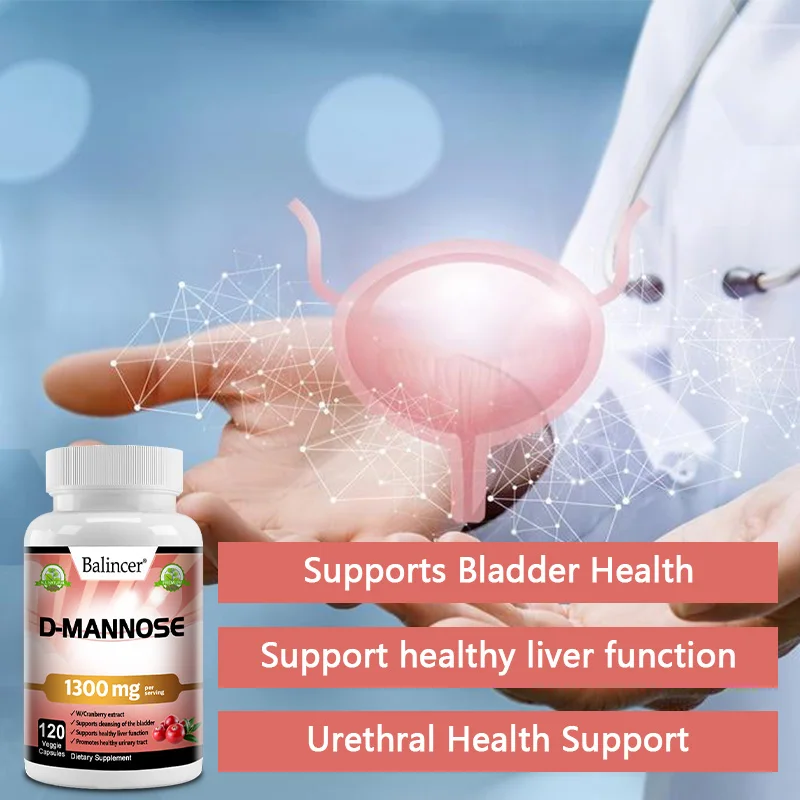 

Cranberry Capsules - Supports Urinary Tract Health, Cleanses Bladder, Boosts Immune System, Antioxidant - 120 Capsules
