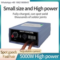 5000W High Power Handheld Spot Welder Portable DIY 18650 Bat tery Welding Machine Current Adjustable Automatic Welding