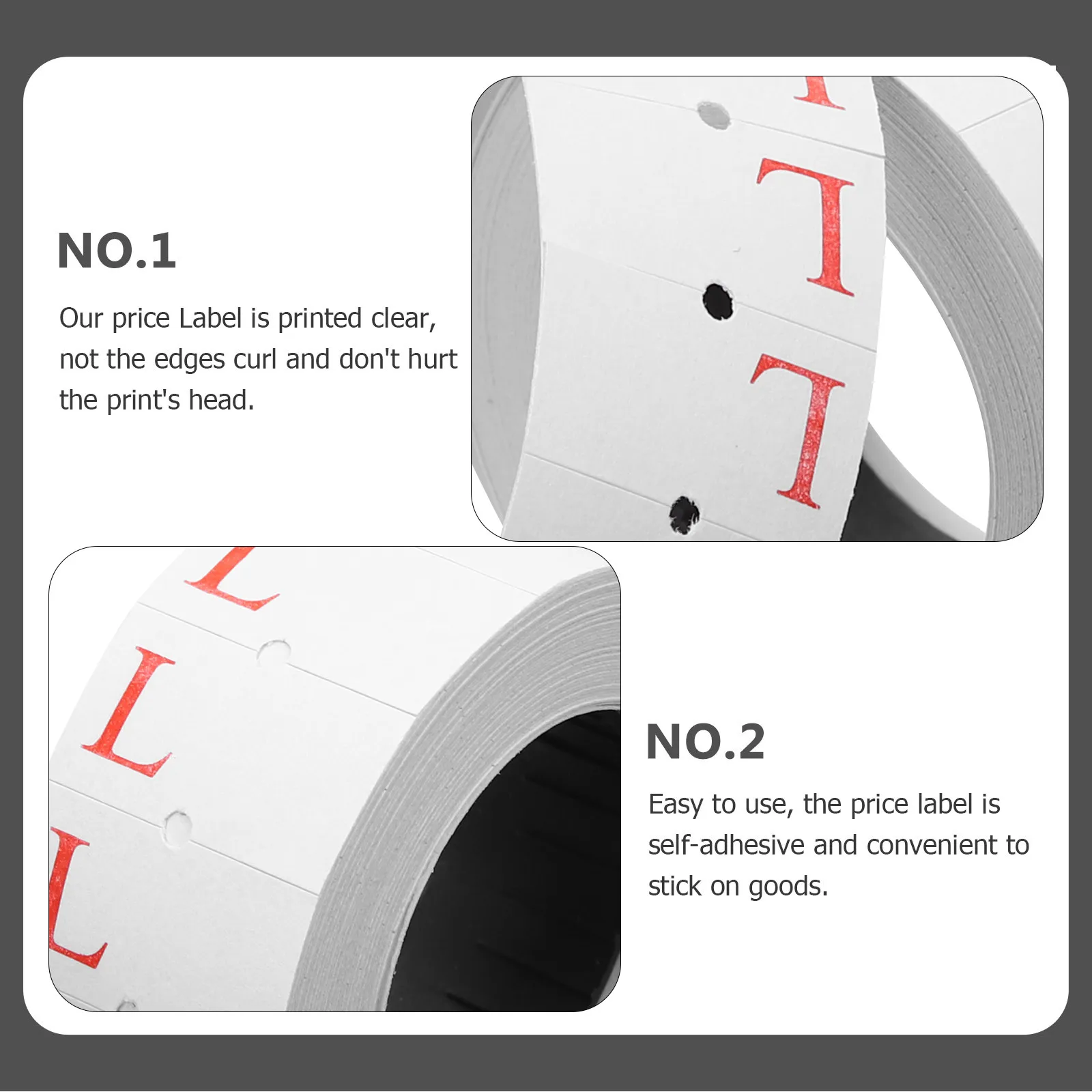 10 Rolls Adhesive Clothing Size Labels for Retail Stores Daycare Nursing Homes Shirts Pants Skirts Bright Color Sizing Stickers