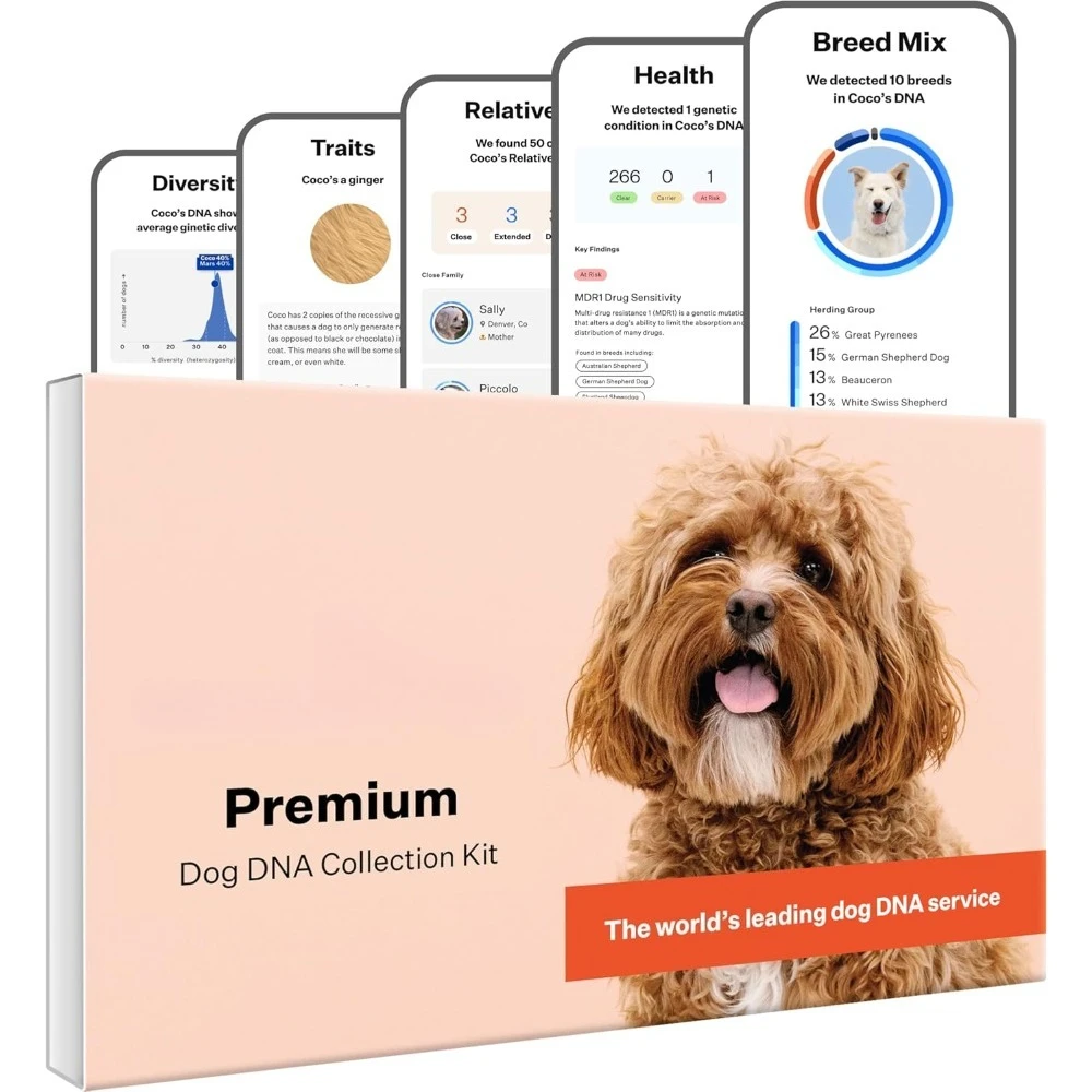 Premium Dog Dna Kit…