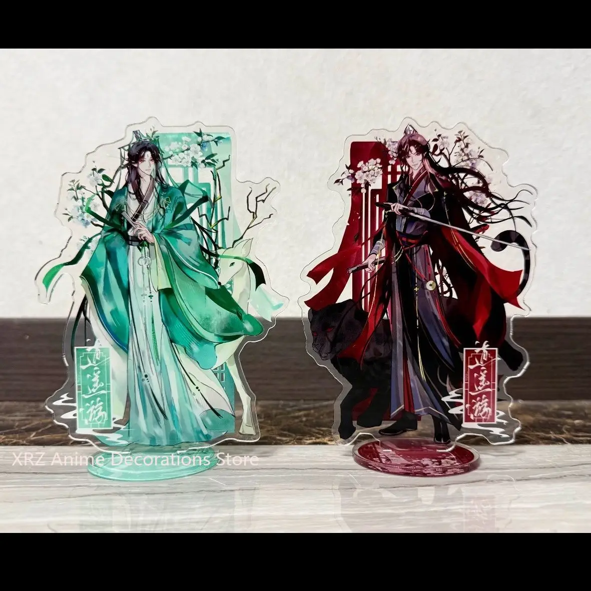 

Аниме ‌ Система самосохранения отпугивания злодея, милый мультяшный акриловый стенд, аксессуары, настольные украшения, Рождественский подарок