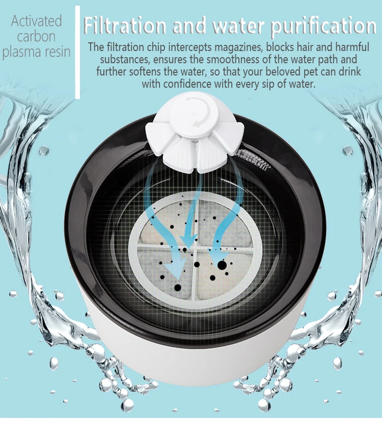 Multi Purify Water Softening Pet Filter Chip Truelove TLD2003, Ersatzfilter für automatischen Wasserspender für Hunde und Katzen – Detail 1