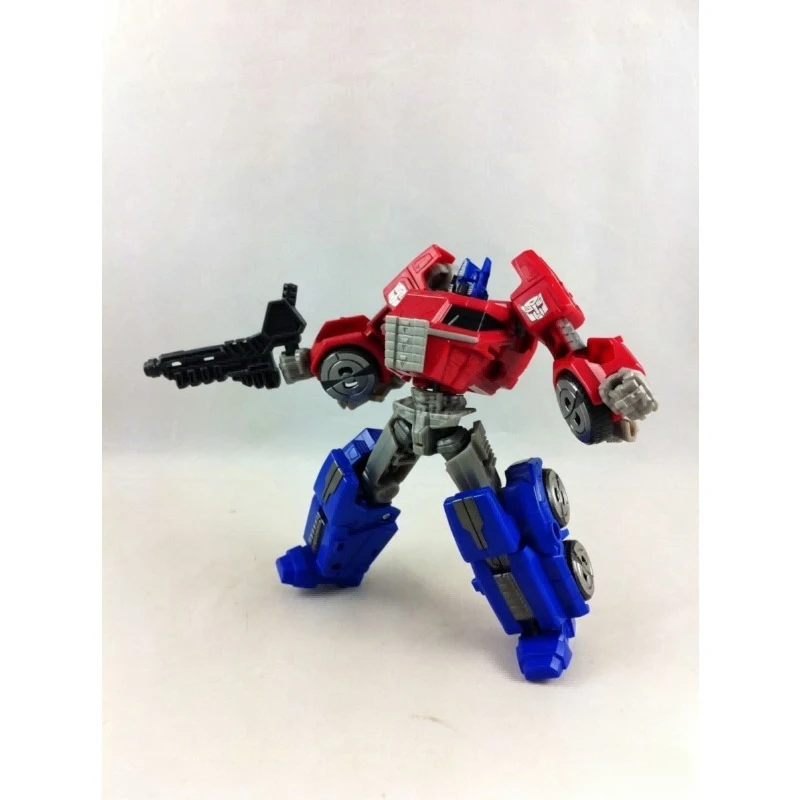 In Stock Hasbro Transformers Fall of Cybertron Deluxe Class Optimus Prime Articulated Robot Model Collectible Gift Ornament view 6