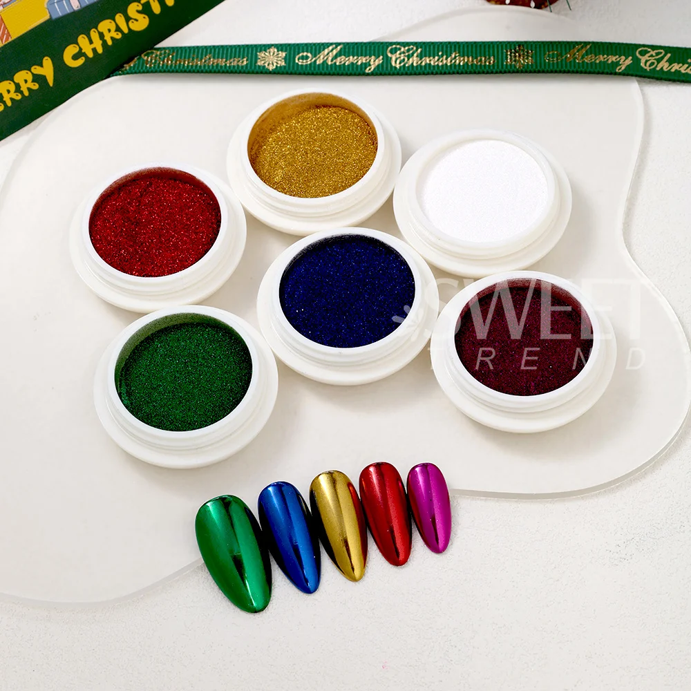 ŞIK TREND-6 Kutu Noel Temalı K - Nail Glitter Chrome incelemesi ve fiyatı