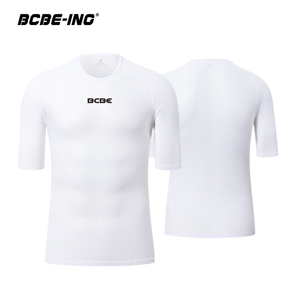AliExpress bcbe-ing BCBE-ING Men Cycling Base Layer Short Sleeves Breathable Quick Dry Mesh Bicycle Undershirt MTB Road Bike Underwear Cycling Shirt
