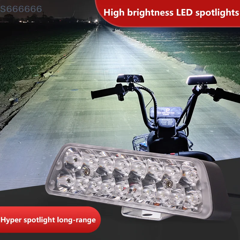 

24V Lamp For 4x4 Offroad DRL Truck Tractor Boat 12V Led Light Bar Car Work Light White Flood Spotlight Driving Fog Headlight
