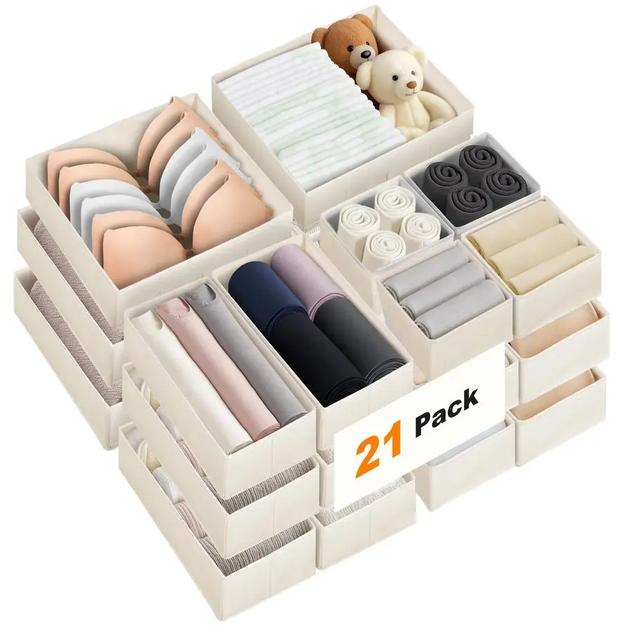 Natural Linen Drawe…