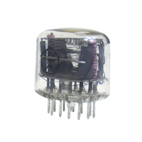 1Pcs IN-12 IN12 Digital Tube with Decimal Point Nixie Tube Clock Glow Tube for Glow Clock Nixie Digital LED Clock DIY Part