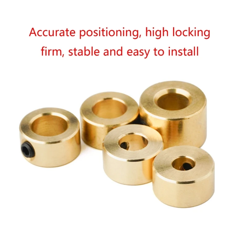 Punte da trapano per lavorazione del legno Anelli limite 6/8/9/9.5/10mm Collari arresto per trapano profondità Anello