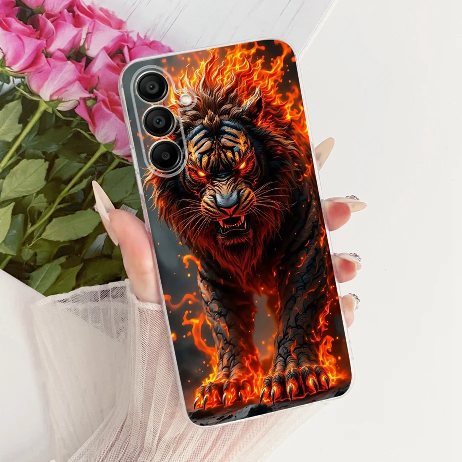 لسامسونج غالاكسي A16 A26 A36 A56 5G حافظة موضة جديدة رسمت غطاء لينة غطاء من السيليكون لهاتف سامسونج A16 A 26 36 غالاكسي A56 أكياس