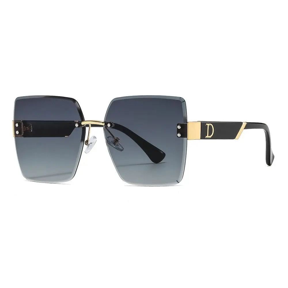

Vintage Rimless Sunglasses New Women Gradient Sunglasses Summer Shades Fashion UV400 Frameless Sun Glasses Ladies Eyeglasses