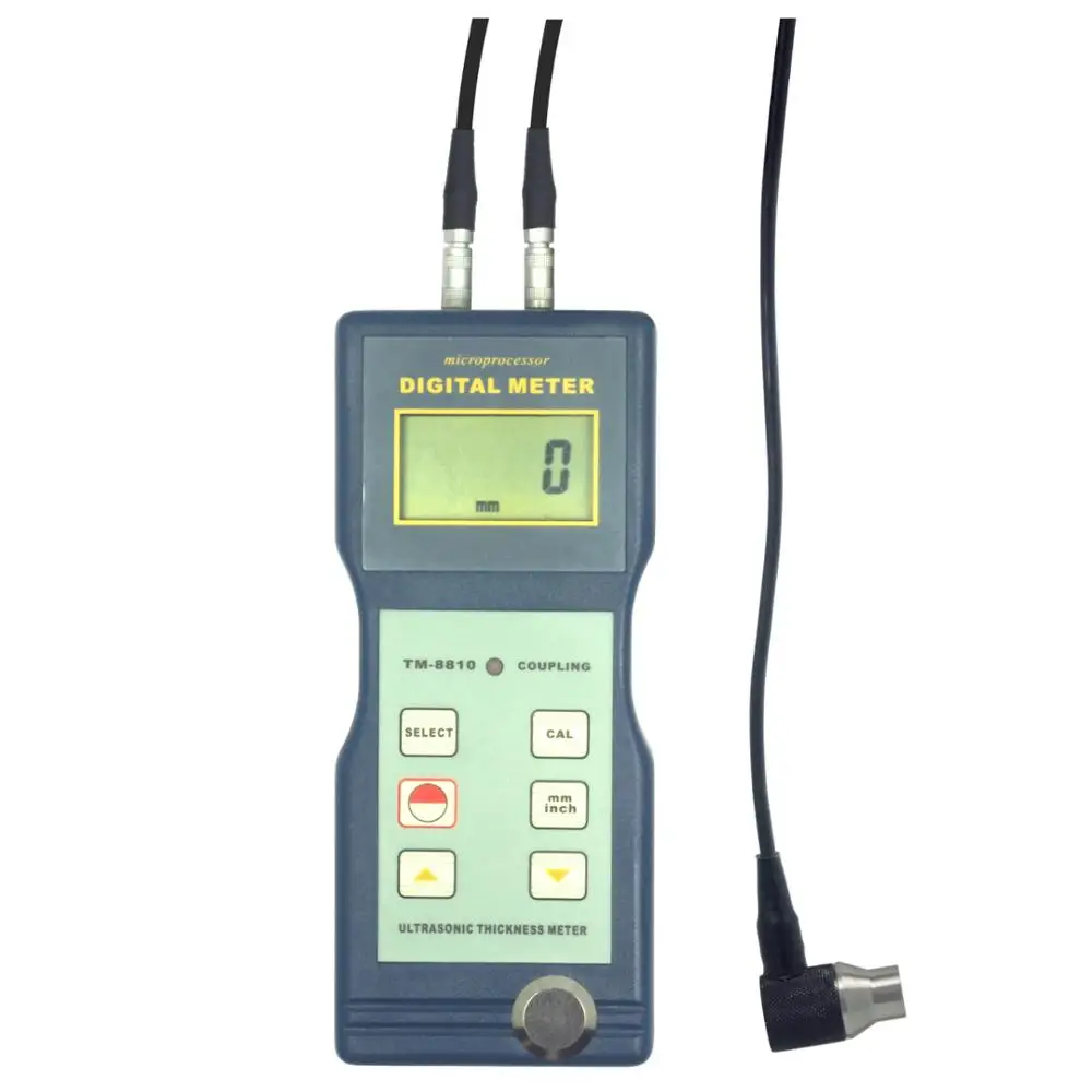 

Ultrasonic Thickness Gauge TM-8810 1.5~200 mm / 0.06~8 Inch (steel)
