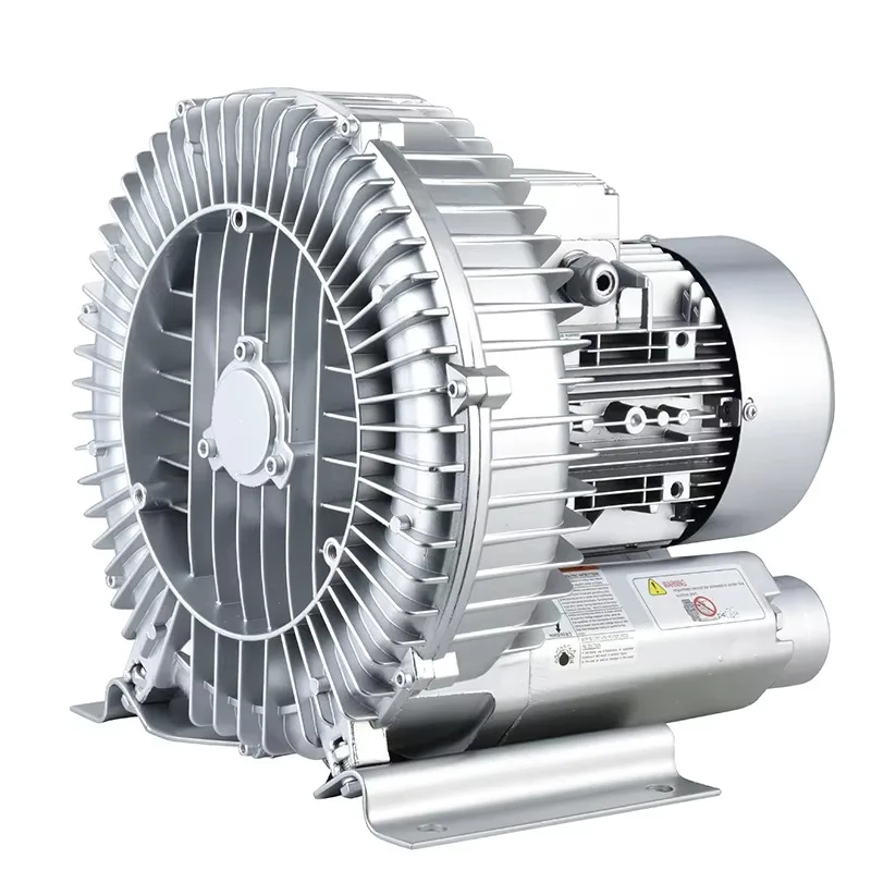 120W High Pressure Side Channel Blower Vor tex Centrifugal Blower Fan for Aquarium Fish Pond