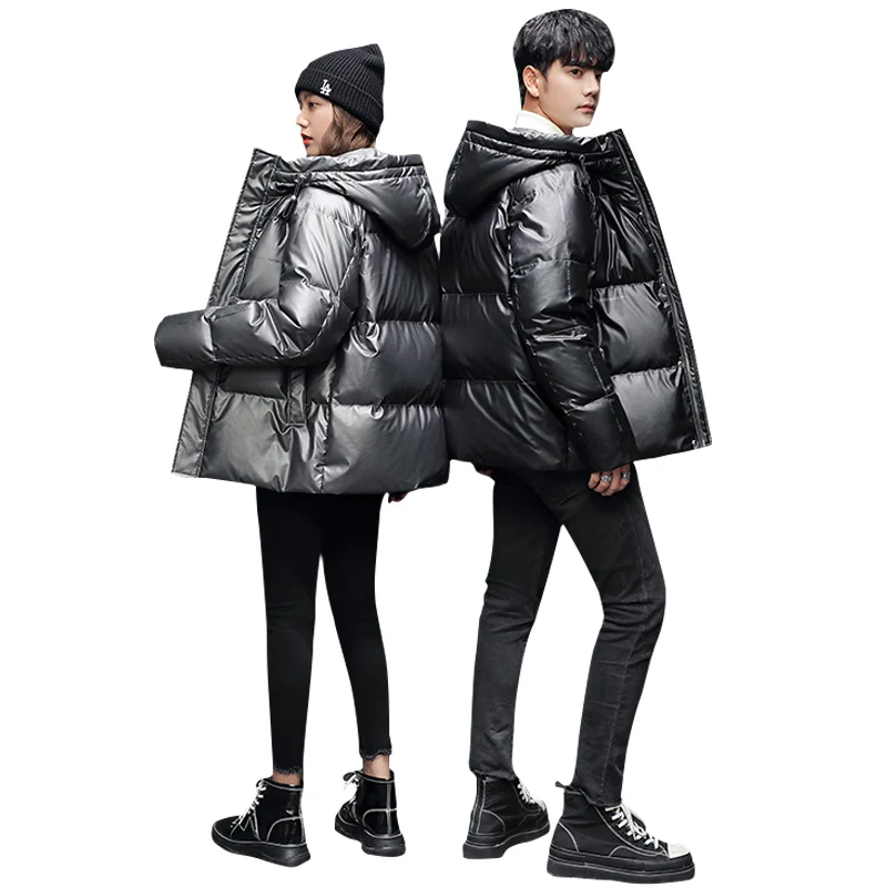 Parkas Man Dons Plus Size Fashion Man Jasje Heren Dik Winterjack Warm Winddicht Jack Met Capuchon Nieuw 2024 Mannelijke Parka 'S