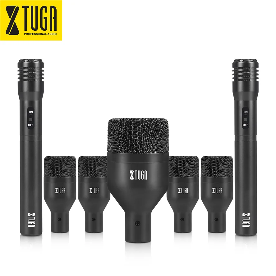 

Xtuga Professional Stage Drum Mic Kit