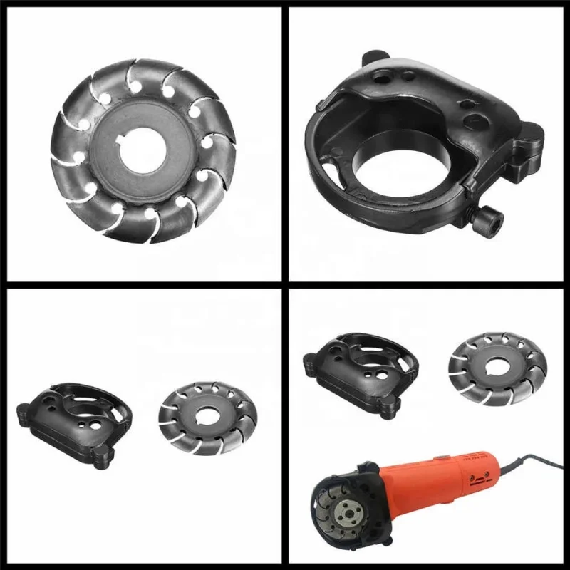 16mm Manganese Steel Chain Disc Wood Cutting Grinding Wheel for Angle Grinder