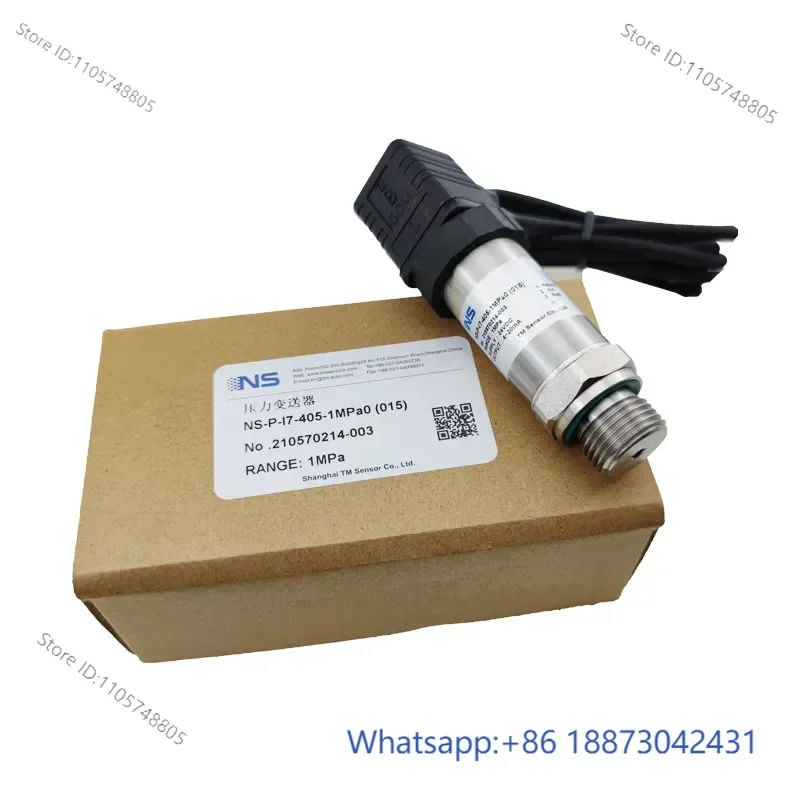 Pressure transmitter NS-P-I7 additive digital display 0.5% accuracy 4-20mA   --Brand new 1PCS