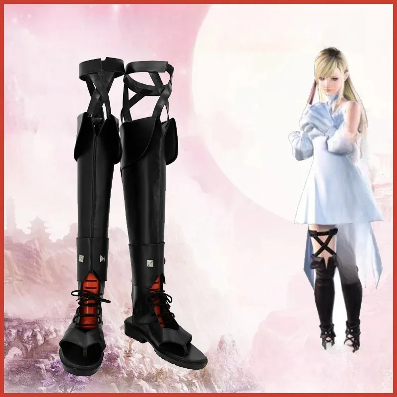 

Final Fantasy FF14 Cosplay Shoes Ryne Crossroads Boots Custom Halloween Accessorie Customized
