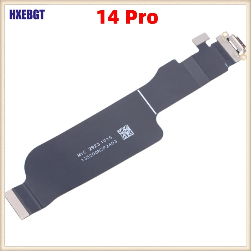 Voor Xiaomi 14 Pro Usb Oplaadpoort Boardusb Oplaadpoort Dock Opladen Stekker Connector Microfoon Board Flex Kabel Reparatie Onderdelen