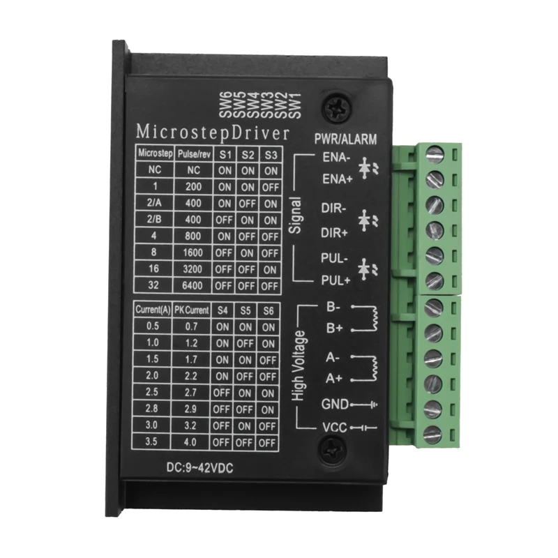 3Pcs 42/57/86 Tb6600 Stepper Motor Driver 32 Segments Upgraded Version 4.0A 42Vdc For Cnc Router