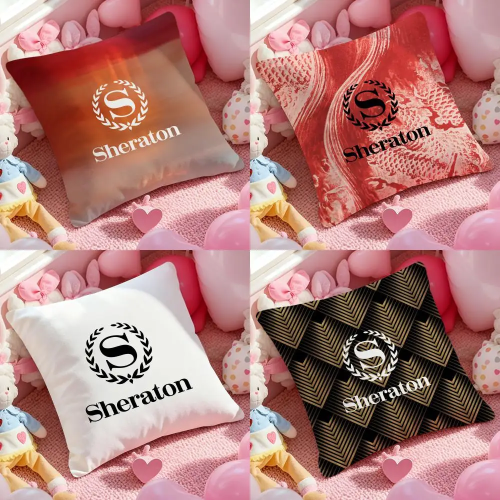 

Чехол для подушки Sheraton Hotel с принтом, наволочка для гостиной, дивана, чехол для подушки и декор спальни