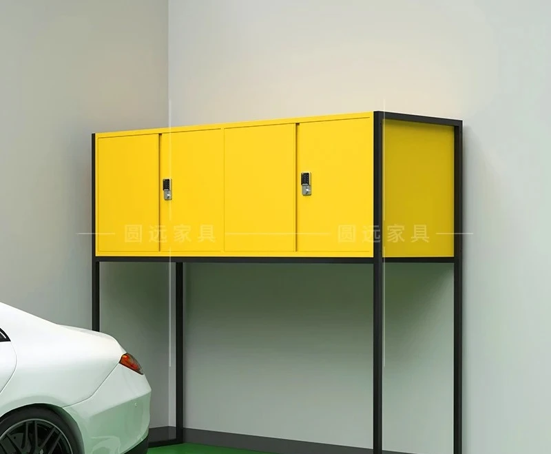 yjq  underground garage multi-functional storage rack fishing gear locker parking lot cabinet