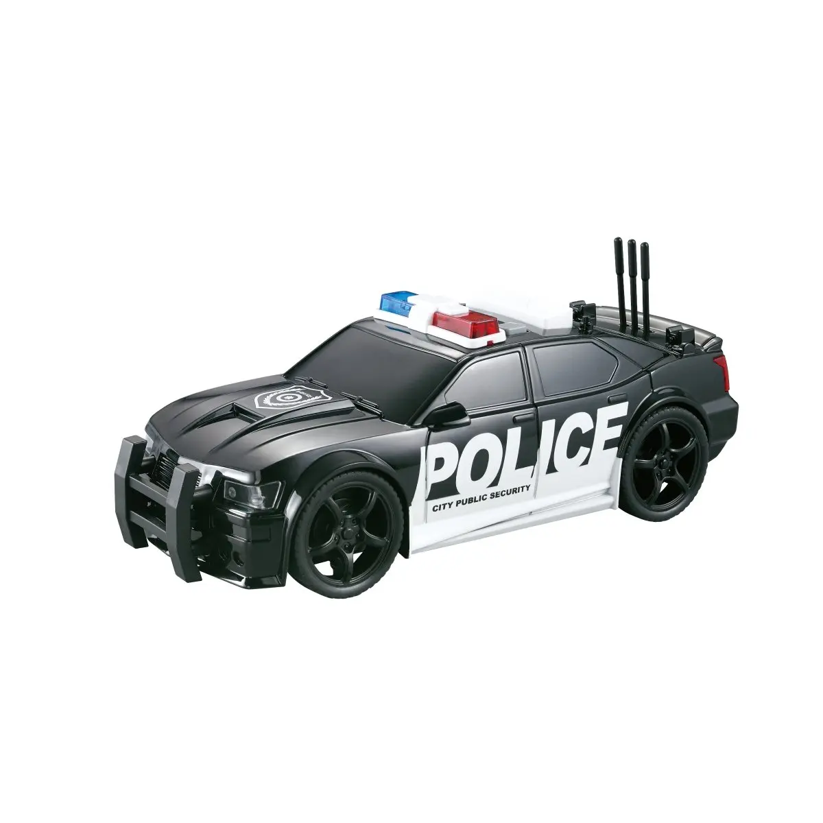 500ABC Vardem 1:20 driving voice lighted police car