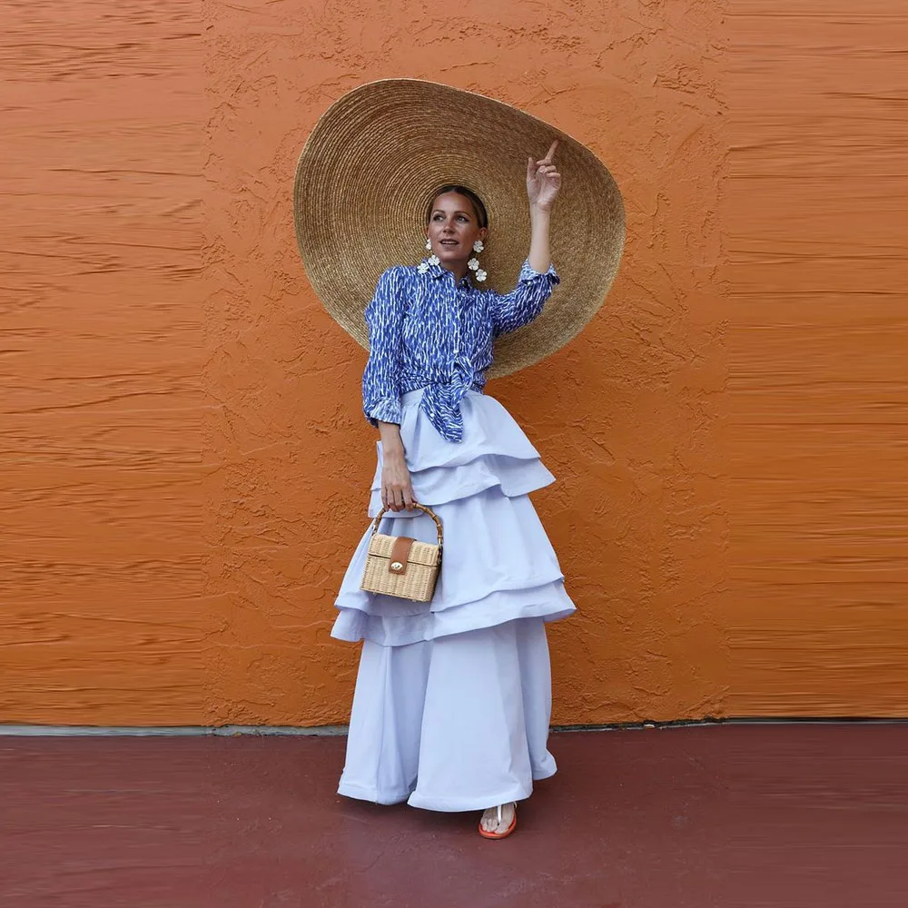 تنورة نسائية رسمية من Autuam لعام 2025 تنورة نسائية عالية الخصر متدرجة بدون تنورة ماكسي مثيرة للحفلات