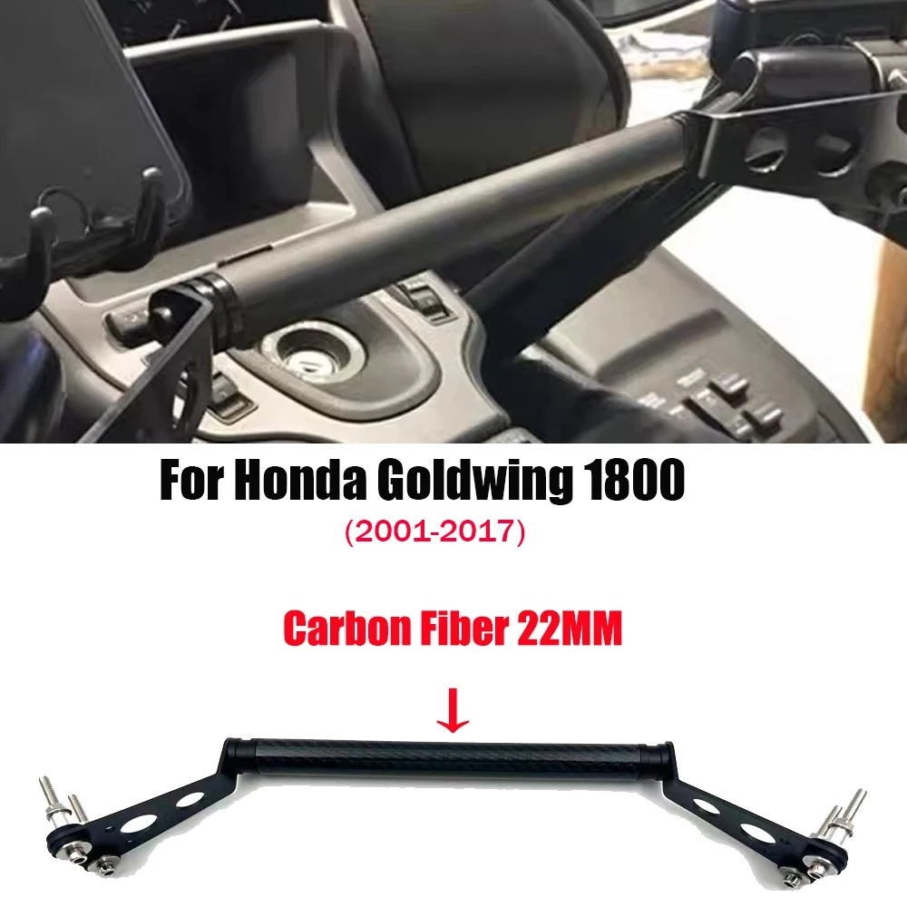 

GPS Navigator Bracket Motorcycle Balance Bar Handlebar Extension Bar Holder Support GL1800 For Honda Goldwing 1800 2001-2017