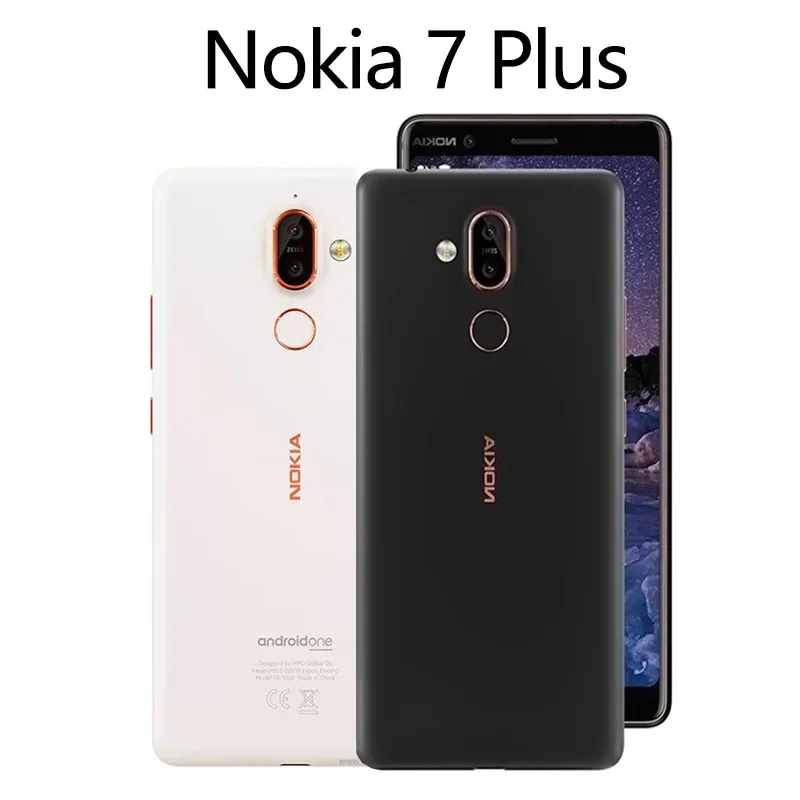 Nokia 7Plus 4G 13MP Cameraoriginal CPU Qualcomm Snapdragon 660 SmartPhone Battery capacity 3800mAh used phone