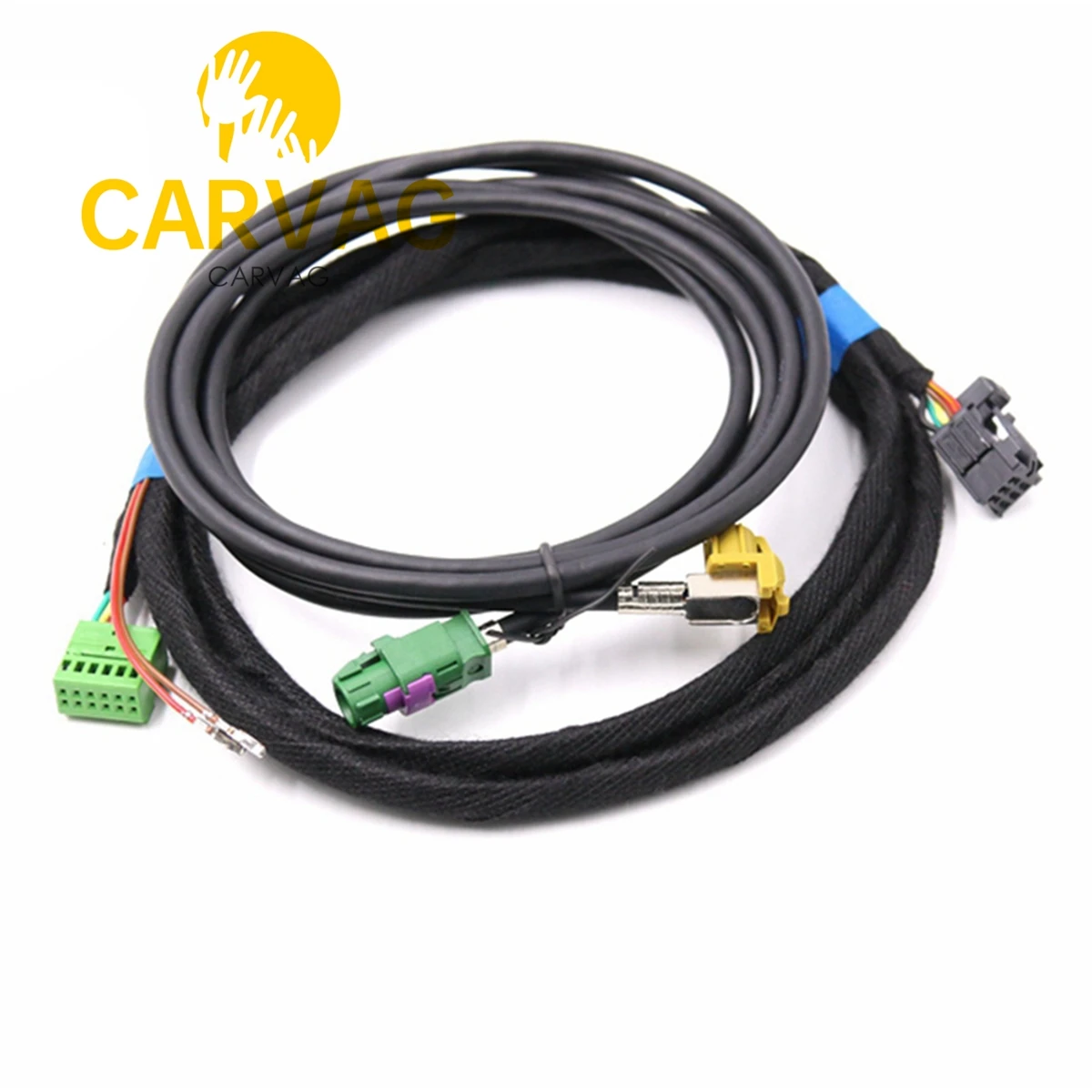 

FOR AUDI A3 8V / A4 S4 / Q7 4M / Q8 4M / R8 Q2 Q3 MIB 2 CarPlay MDI USB AMI AUX Install Harness wire 6 PIN