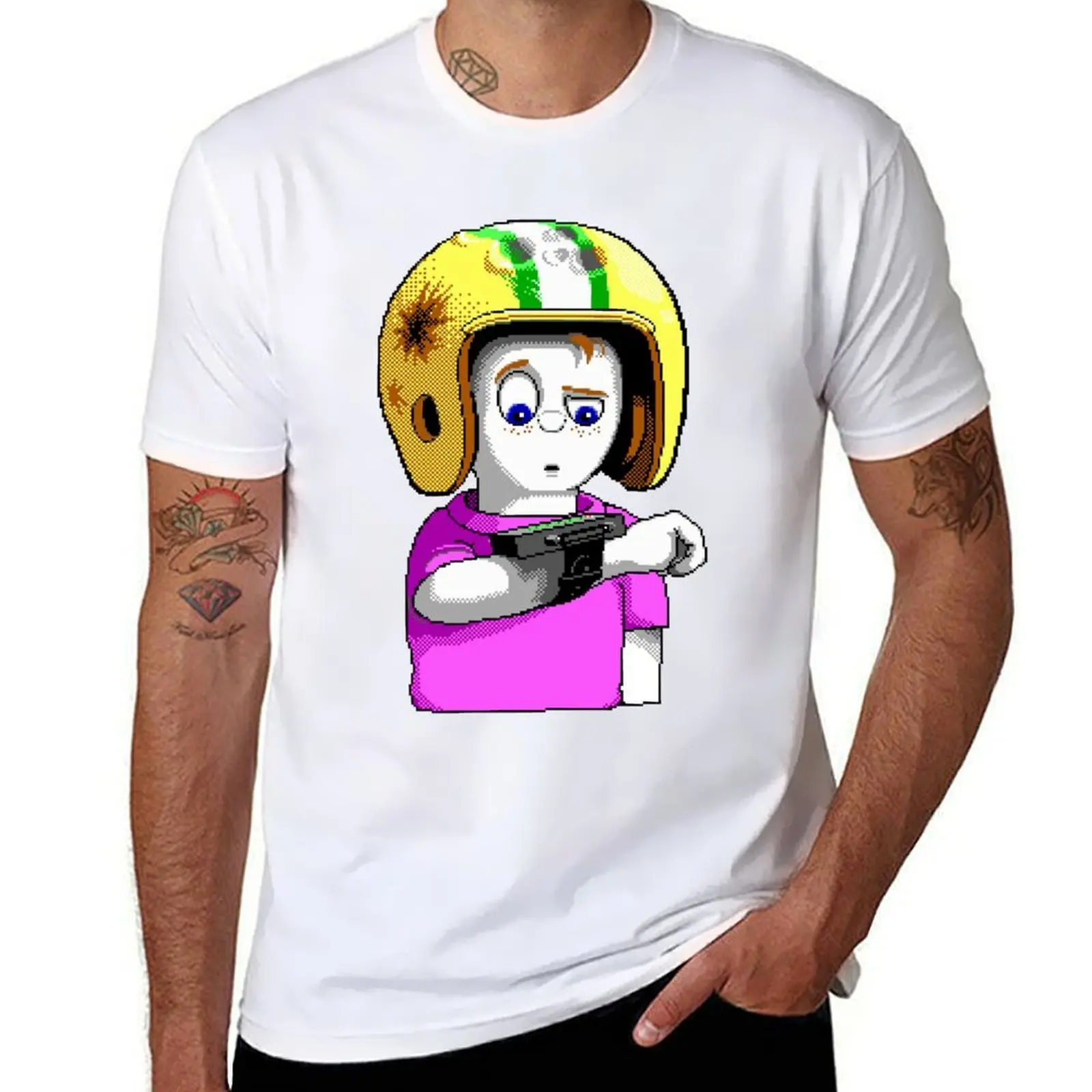 

Commander Keen Goodbye Galaxy T-Shirt t shirts for man slim fit t shirt for man T-Shirt