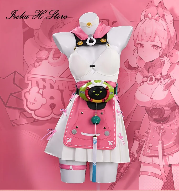 

Irelia H Alice From Zenless Zone Zer Cosplay Costume Anime Alice Thymefield Summer Dress Halloween Costumes Female