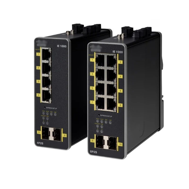 

Brand New Original IE-1000-4P2S-LM Industrial Ethernet Switch 2GE SFP + 4 FE Copper Ports