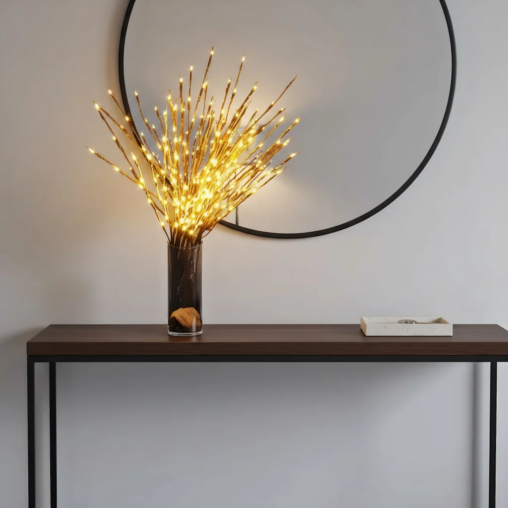 

20-светодиодные палочки для ветвей деревьев на батарейках для праздничного декора