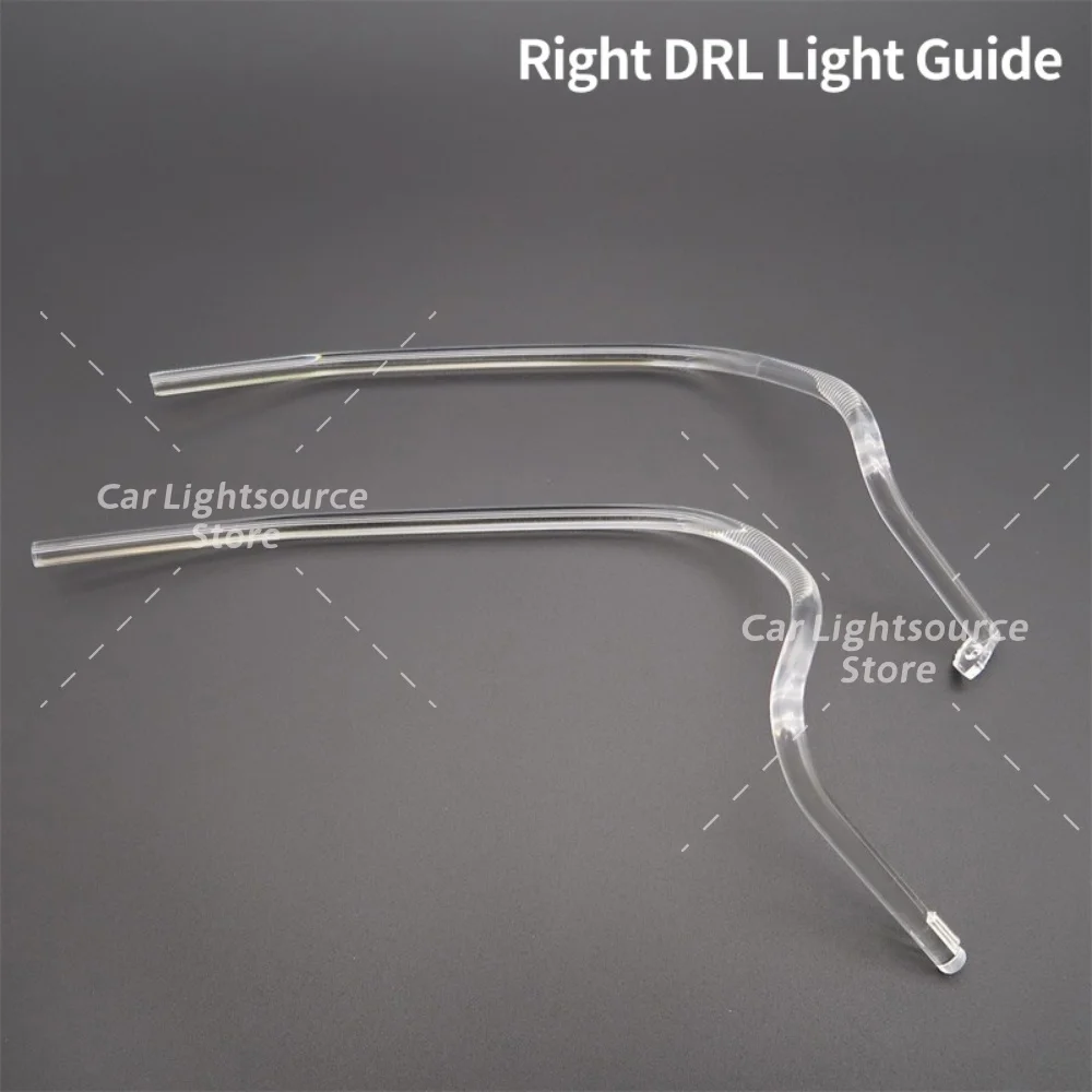 White LED DRL Boards Angel Eyes For BMW 7 Series G11 G12 LCI 2019-2021 Headlight DRL Tube Daytime Running Light Guide Strip image 3