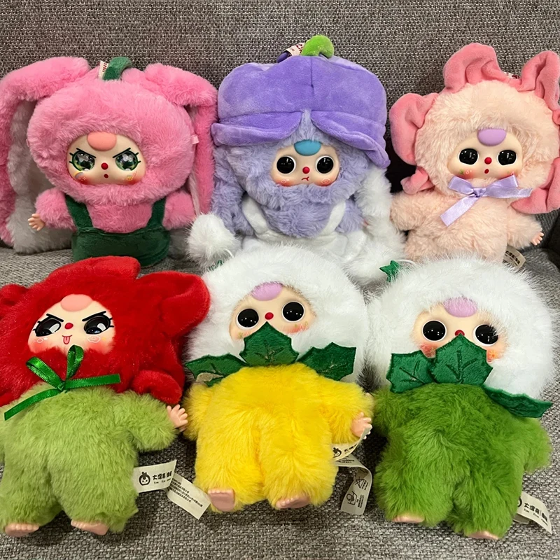 

Baby Three Lucky Bag Series Plush Vinyl Blind Box Trendy Vinyl Doll Pendant Kawaii Surprise Toy for Girls Festival Gifts