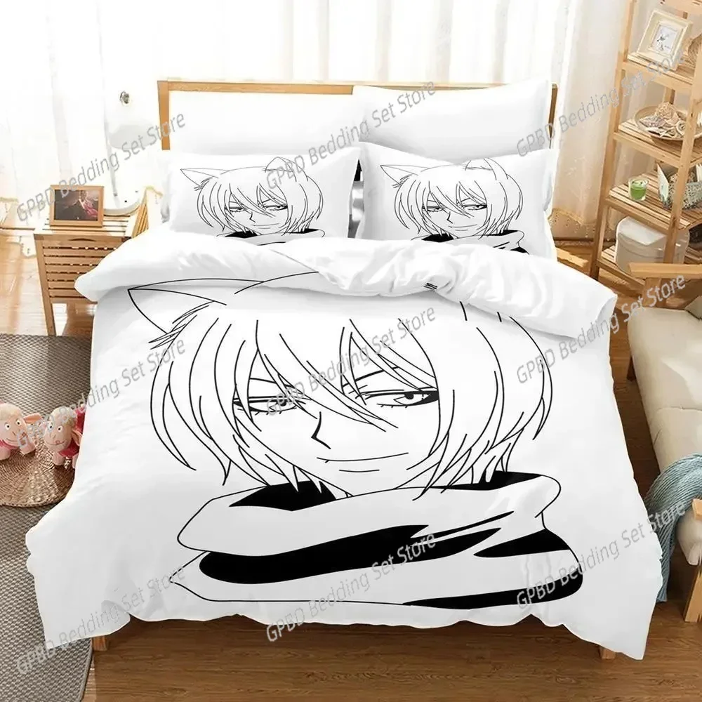 

Kamisama Hajimemashita Tomoe 3D NEW Duvet Cover Pillowcase Bedding Set Adult Boy Girl Bedroom Decoration Single Double Large