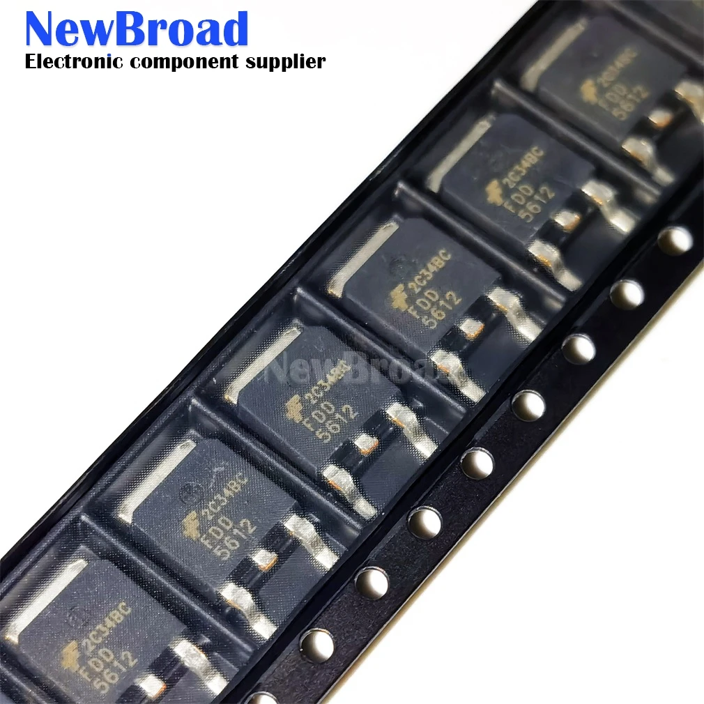 5 pieces N-channel 5612 FDD5612 18A/60V TO-252 MOSFET