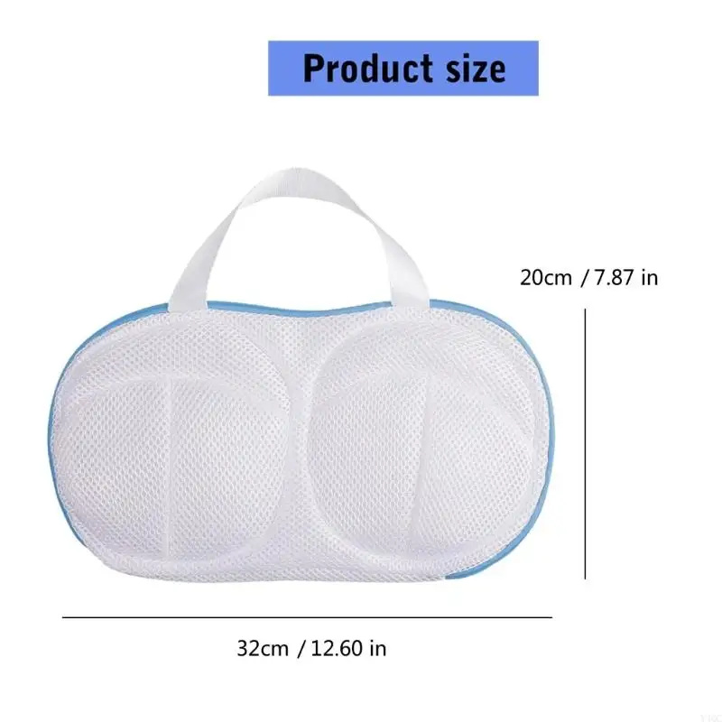 Các nhà tổ chức giặt lưới được gia cố cho áo lót đồ lót tinh tế hàng may mặc ngăn chặn kéo dài túi nylon chắc chắn Y4QC