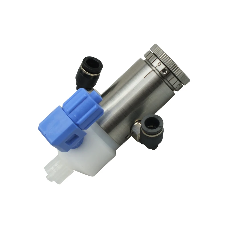 DJF-32 Anaerobic Valve Dispensing Machine Accessories Sealing Precision Diaphragm Type Glue Dispensing Valve