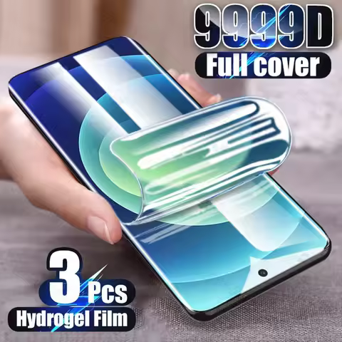 3PCS Hydrogel Film For Samsung Galaxy S23 S24 S22 S21 S20 Ultra FE Screen Protectors For Samsung Note 10 20 S8 S9 S10 Plus Ultra