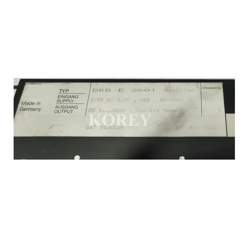 لوحة التحكم DKR-E 2601 GAT 543012 R0101 #2