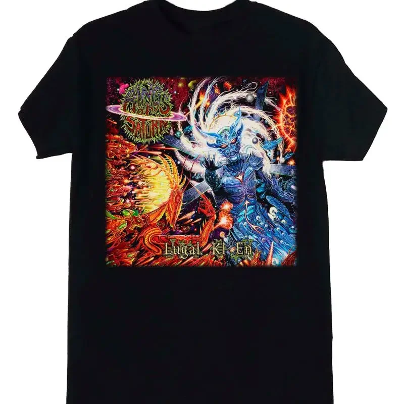 Rings Of Saturn Lugal Ki New Black TShirt