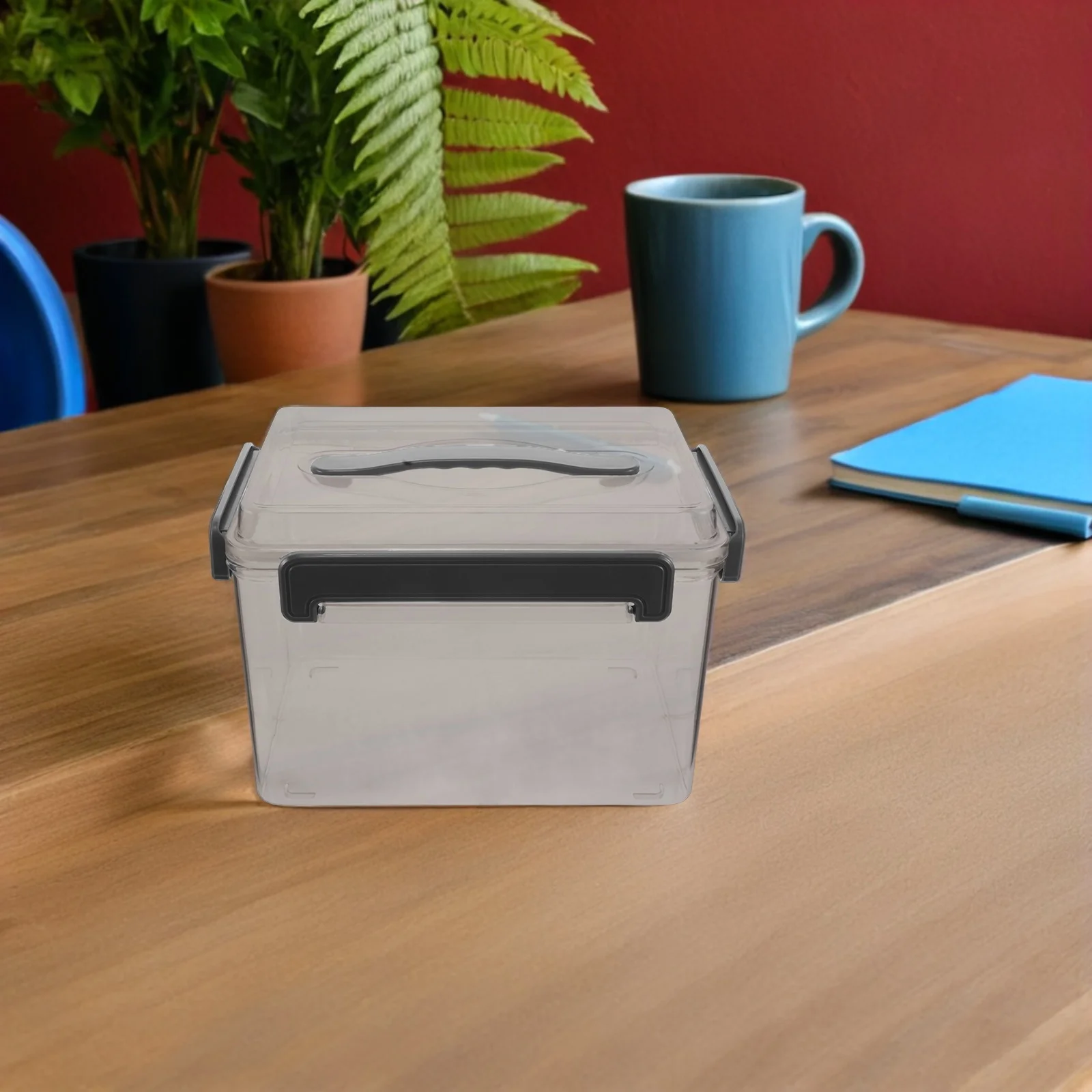 صندوق تخزين عدسة الكاميرا، حافظة عرض أكريليك شفافة، حافظة صلبة مقاومة للصدمات لمنظم ملحقات الكاميرا الرقمية