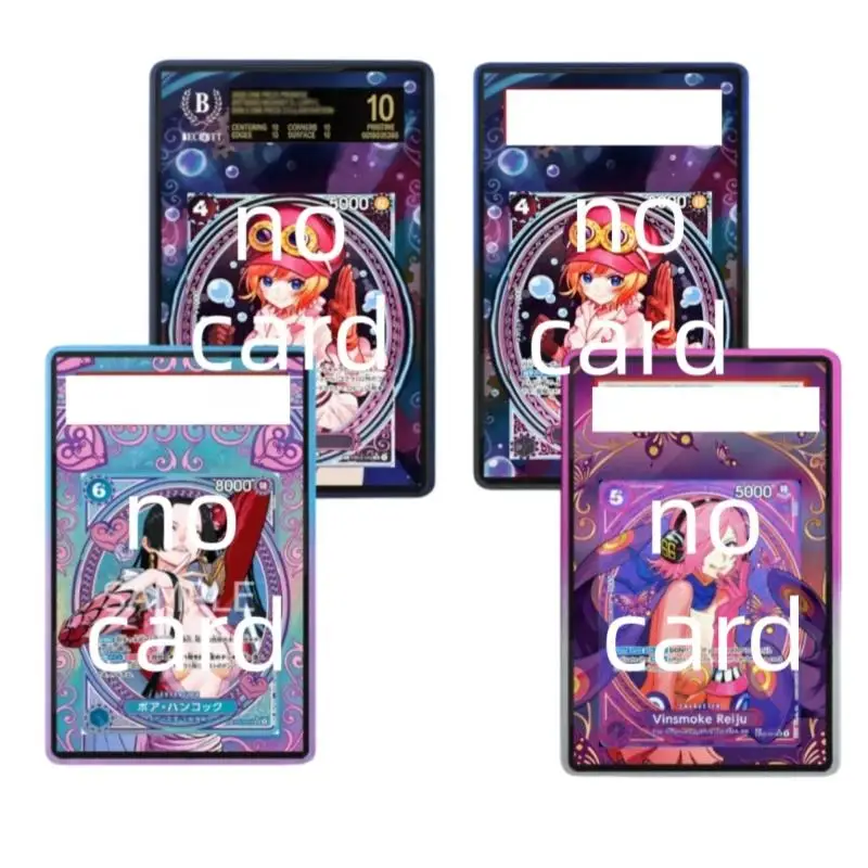 OP Tashigi Boa Hancock Koala Vinsmoke Reiju Magnetic Expand Card Protective Cover Cute Cartoon Anime Classics Game Collection