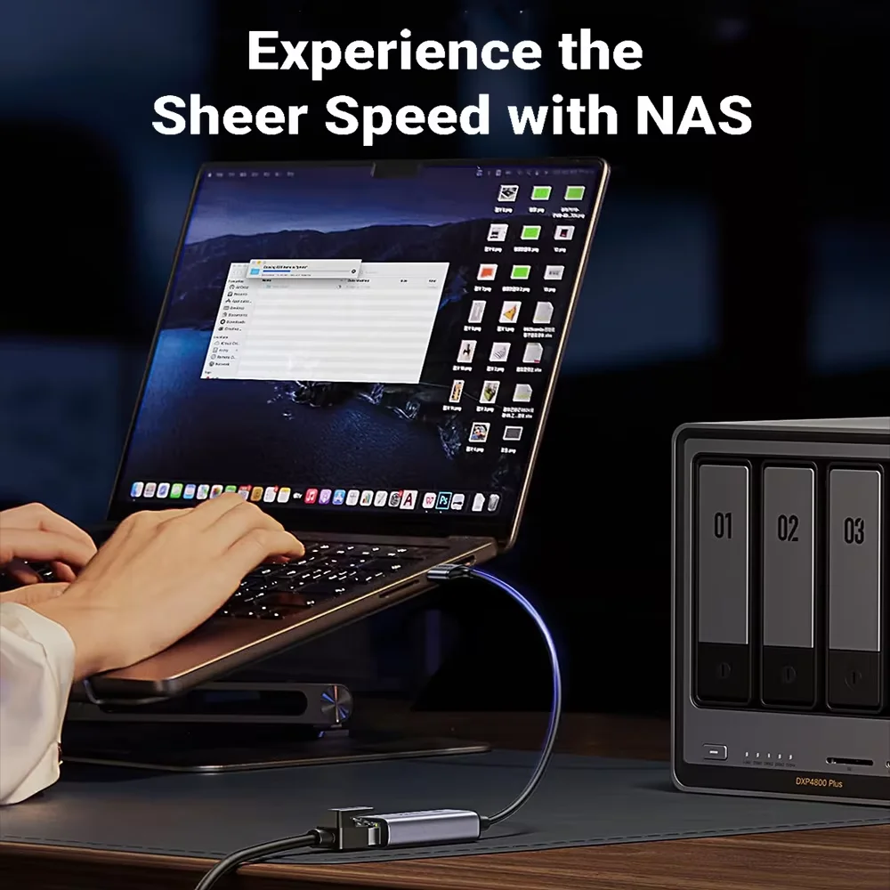 Проводная сетевая карта 1000/5000 Мбит/с USB3.0 Тип C к RJ45 Ethernet-адаптеру RJ45 Lan Gigabit Converter для ПК Macbook Windows Ноутбук